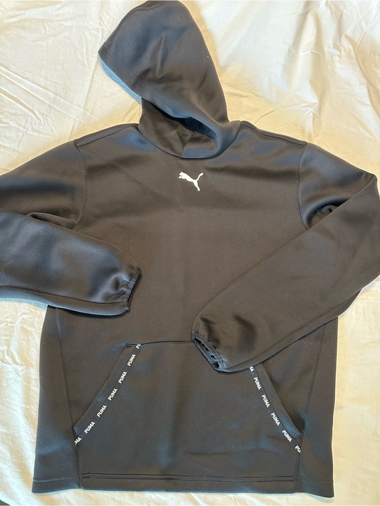 Puma Other - Puma Black Hoodie with White Puma Logo